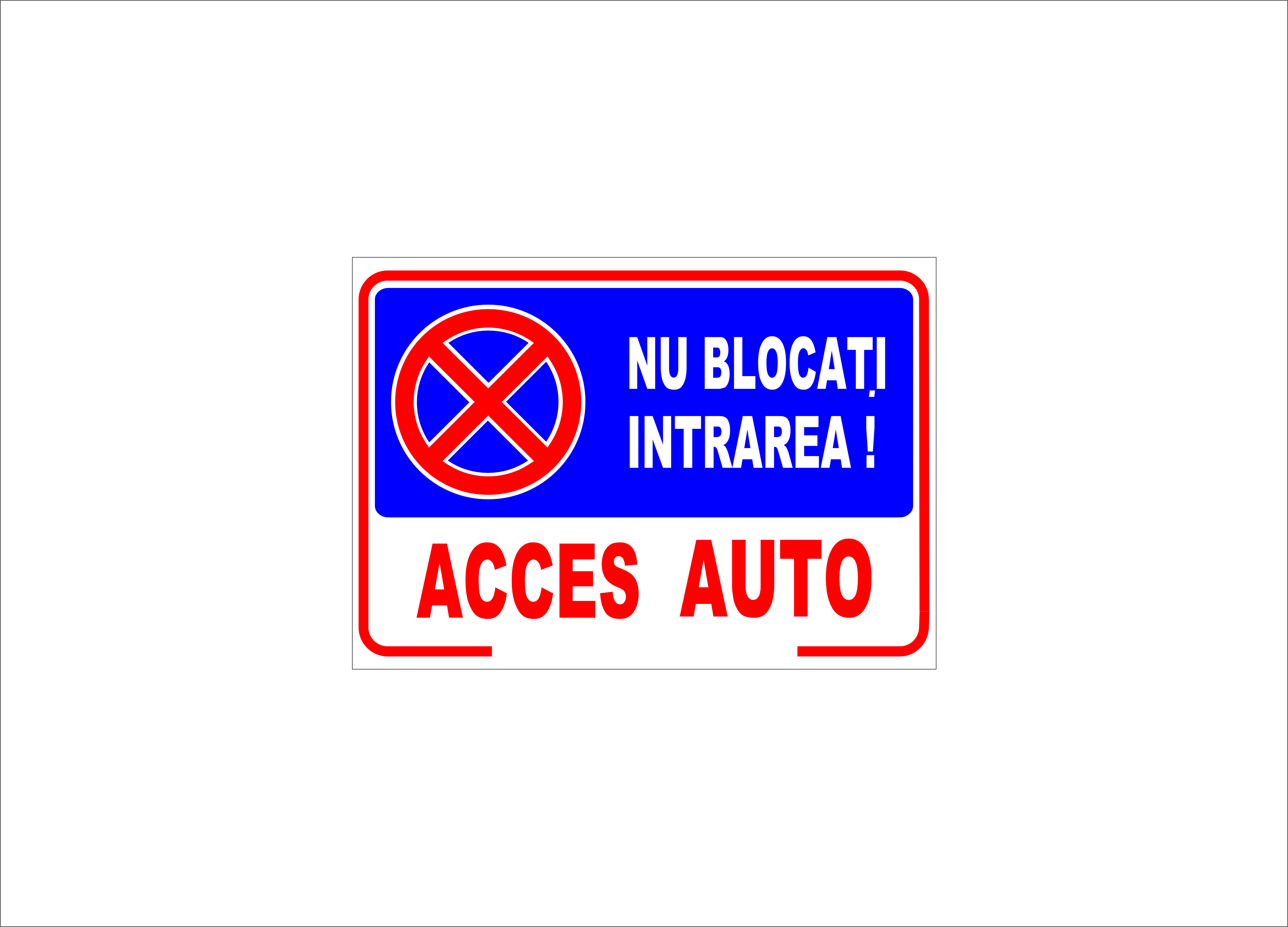 ACCES AUTO NU BLOCA