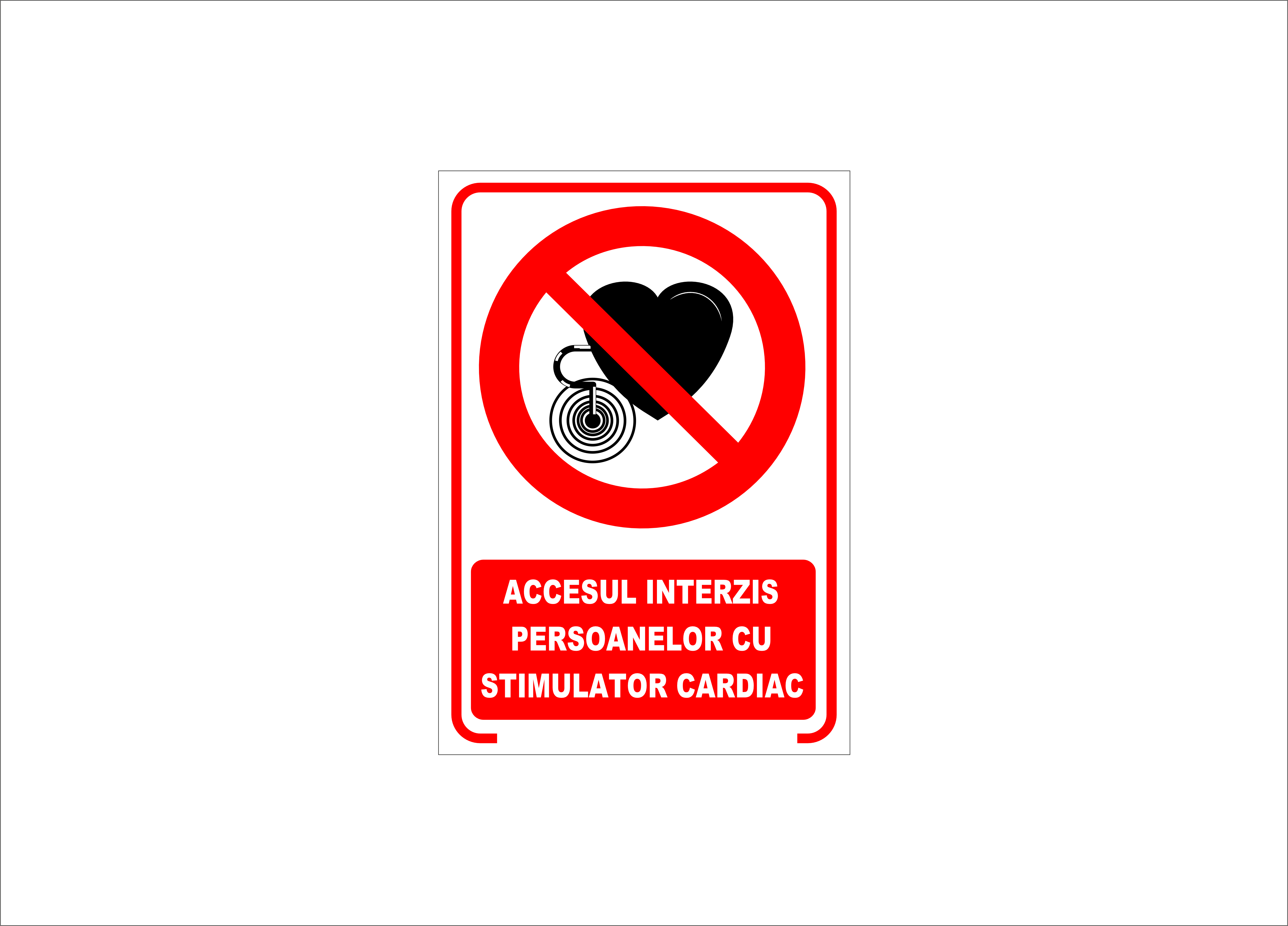 ACCESUL INTERZIS PERSOANELOR CU STIMULATOR CARDIAC