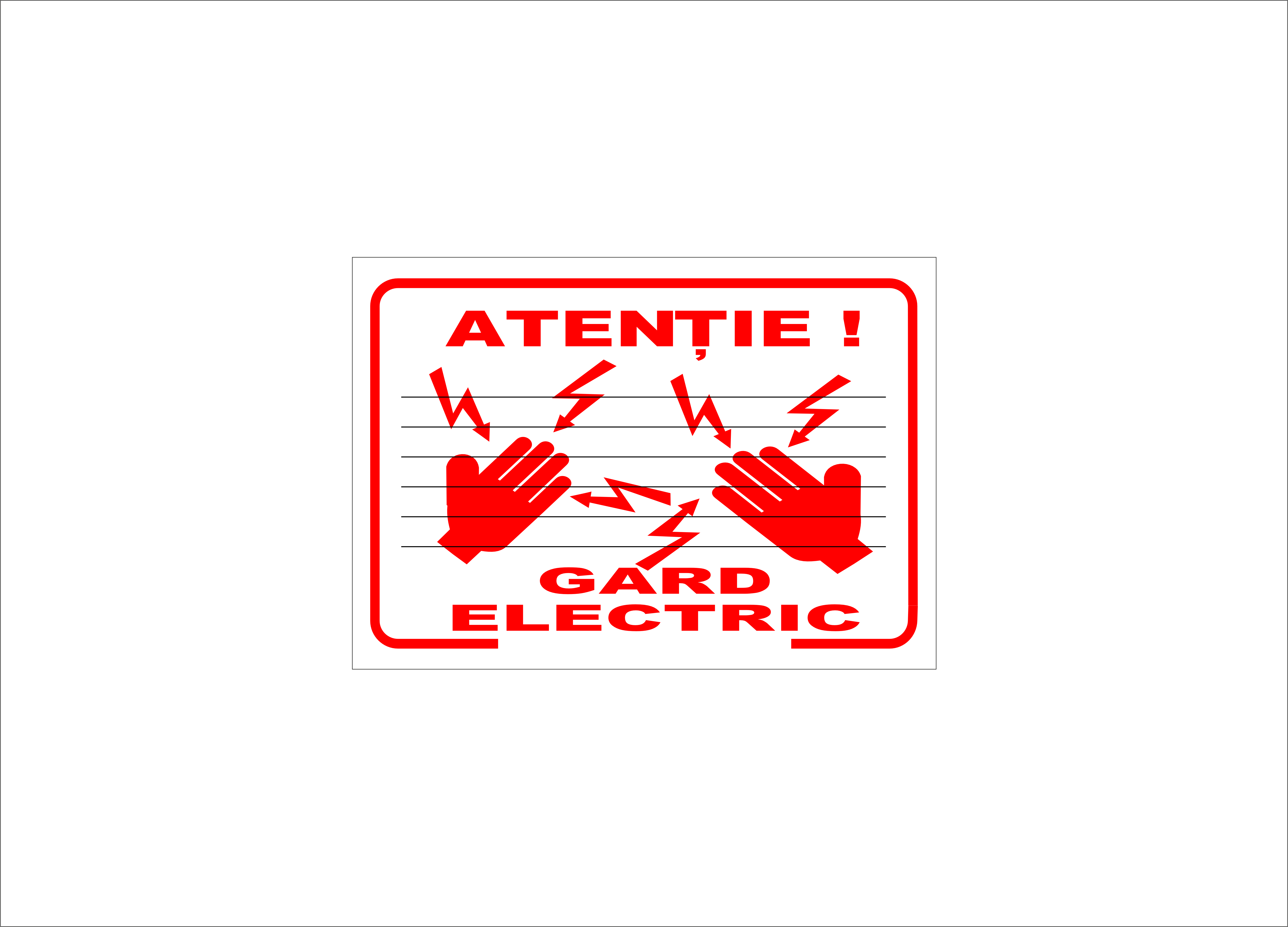 ATENTIE GARD ELECTRIC