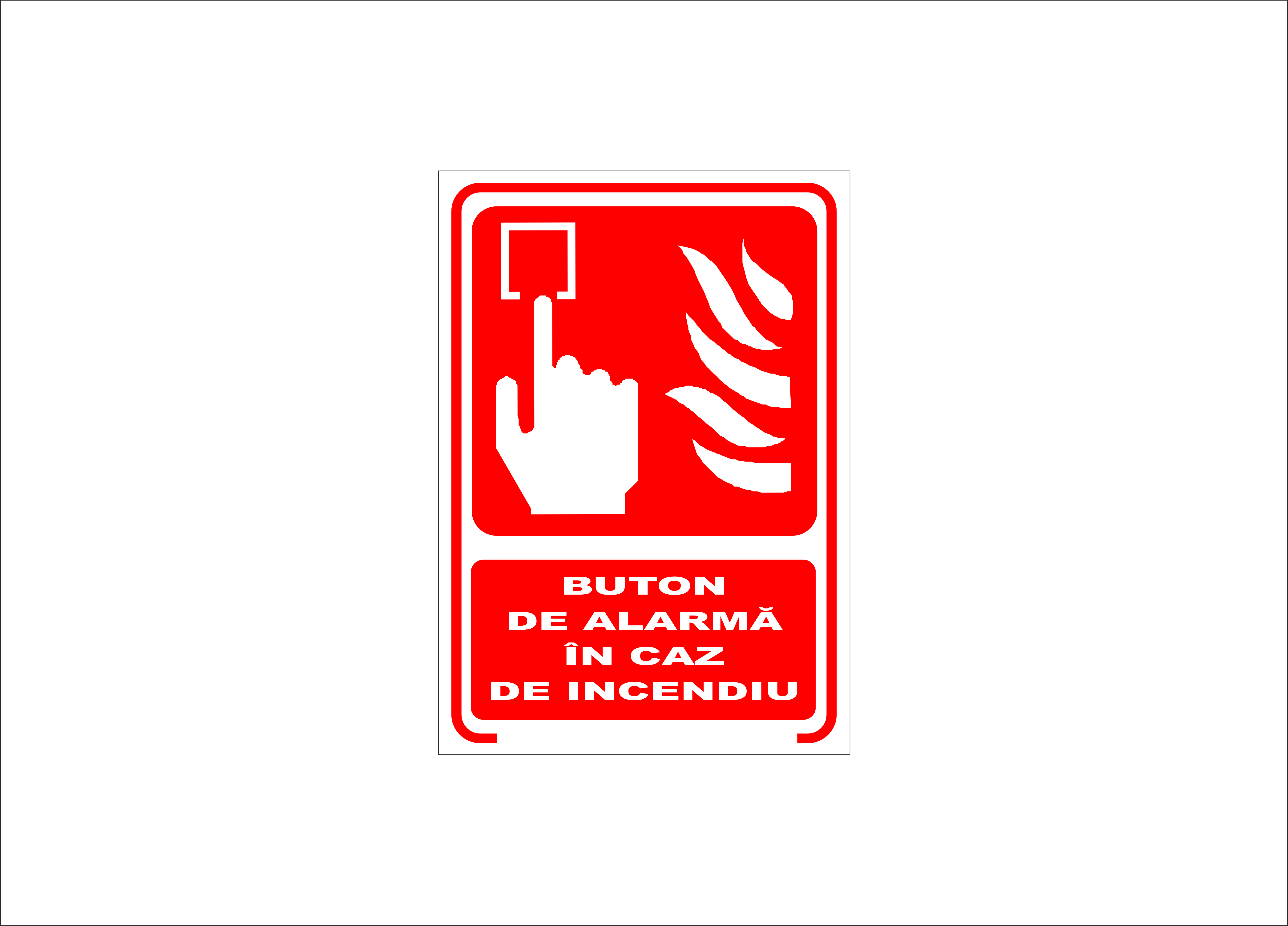 BUTON DE ALARMA IN CAZ DE INCENDIU