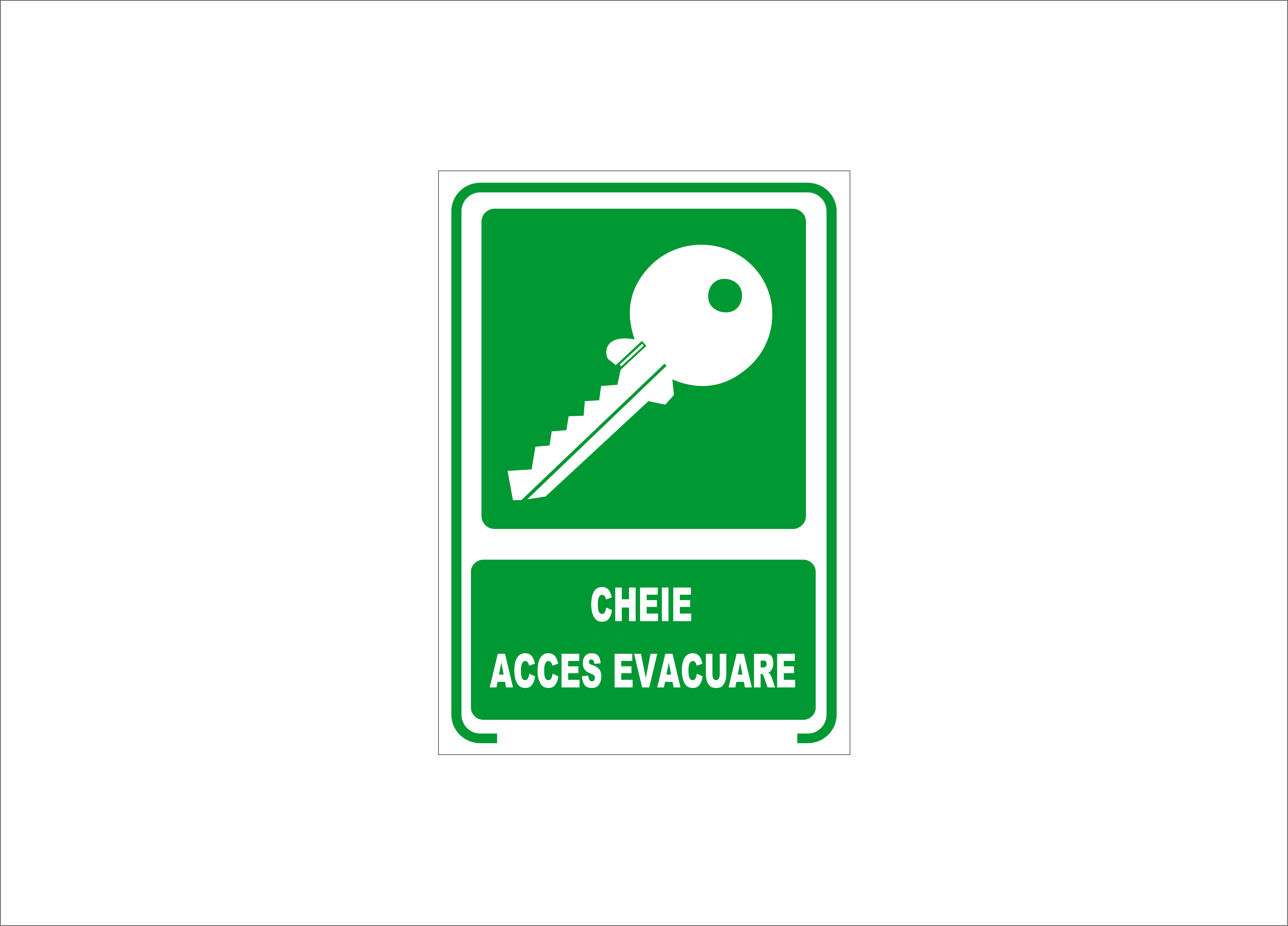 CHEIE ACCES EVACUARE