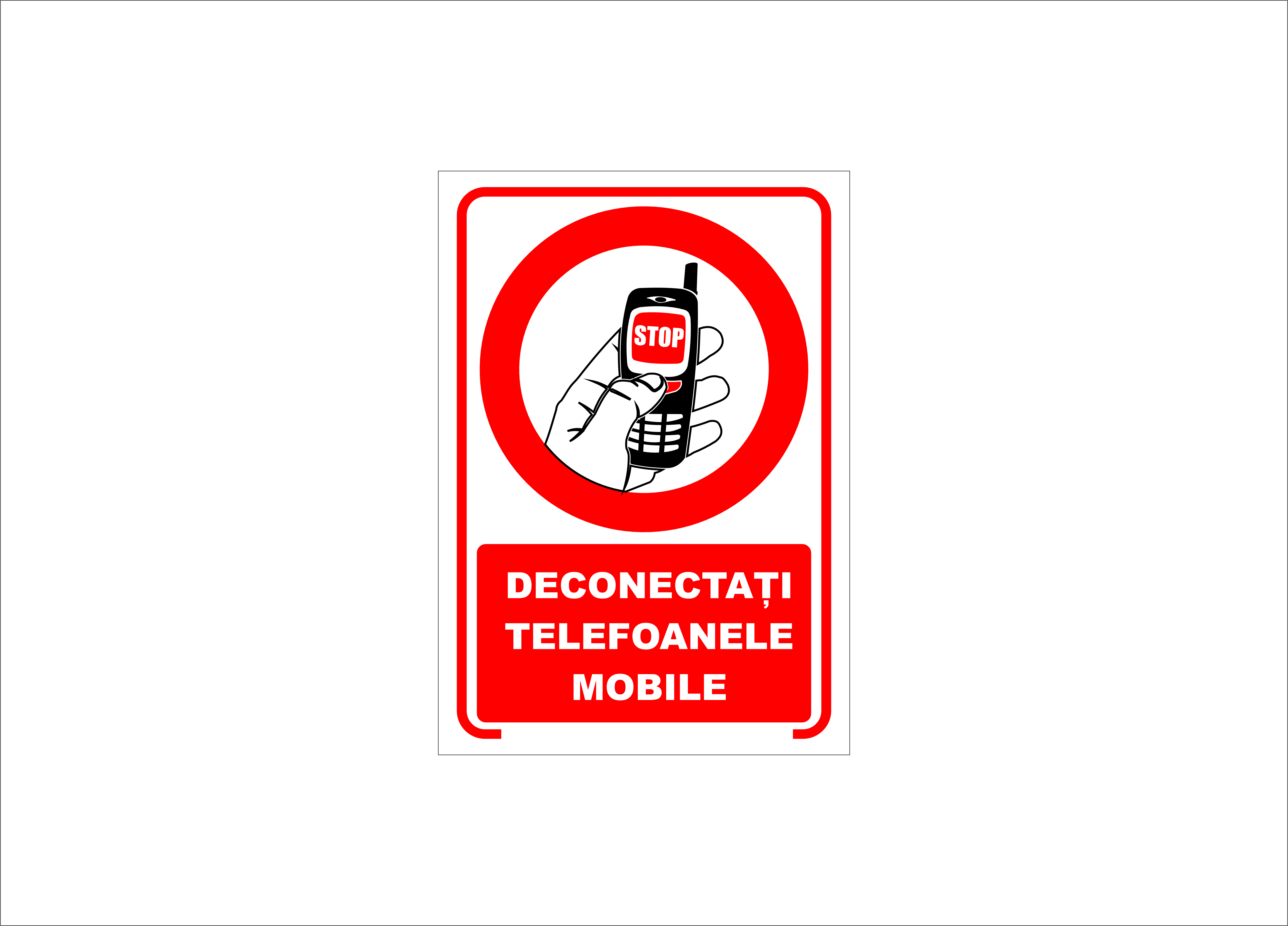 DECONECTATI TELEFOANELE MOBILE
