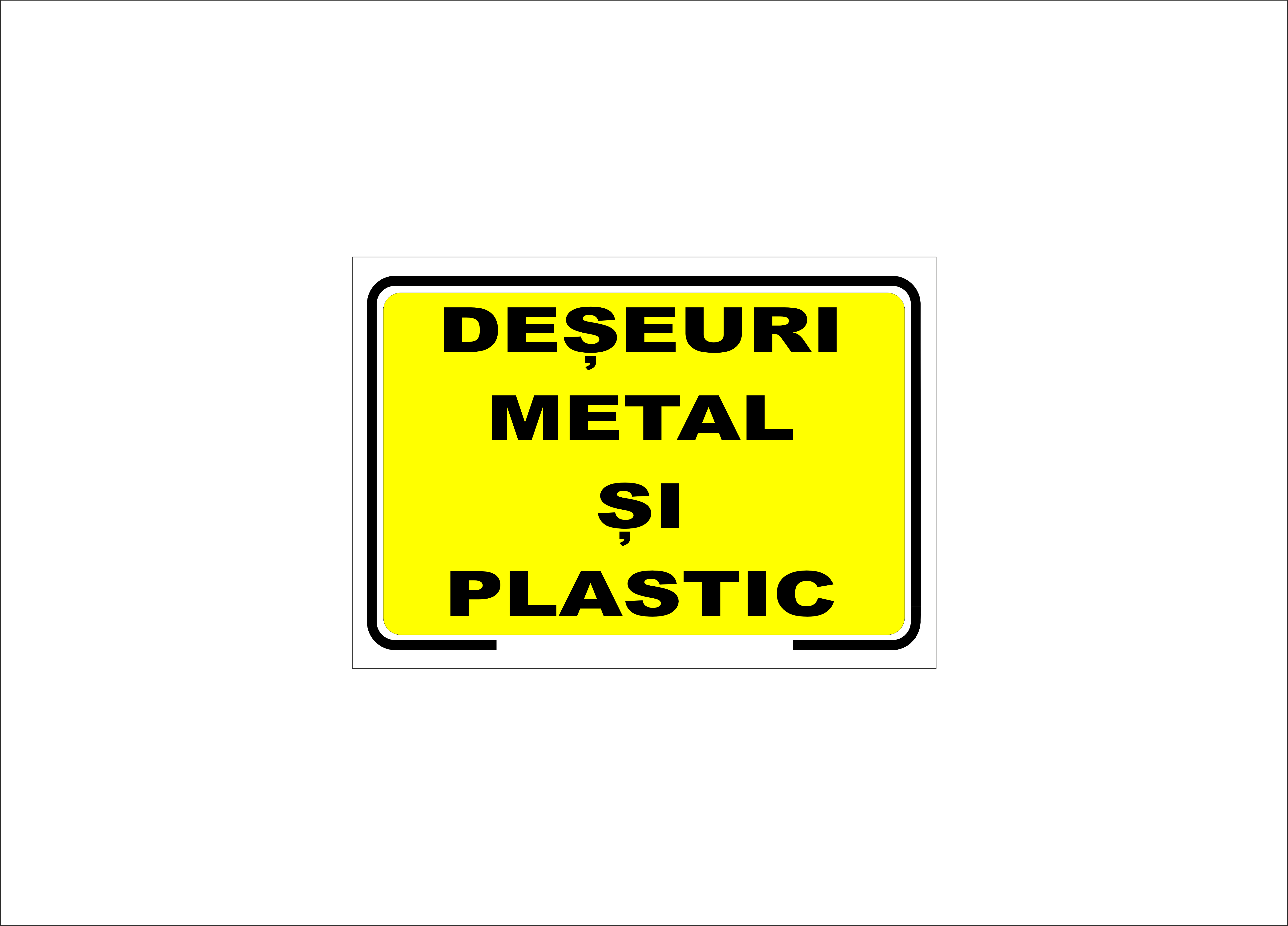 DESEURI METAL SI PLASTIC