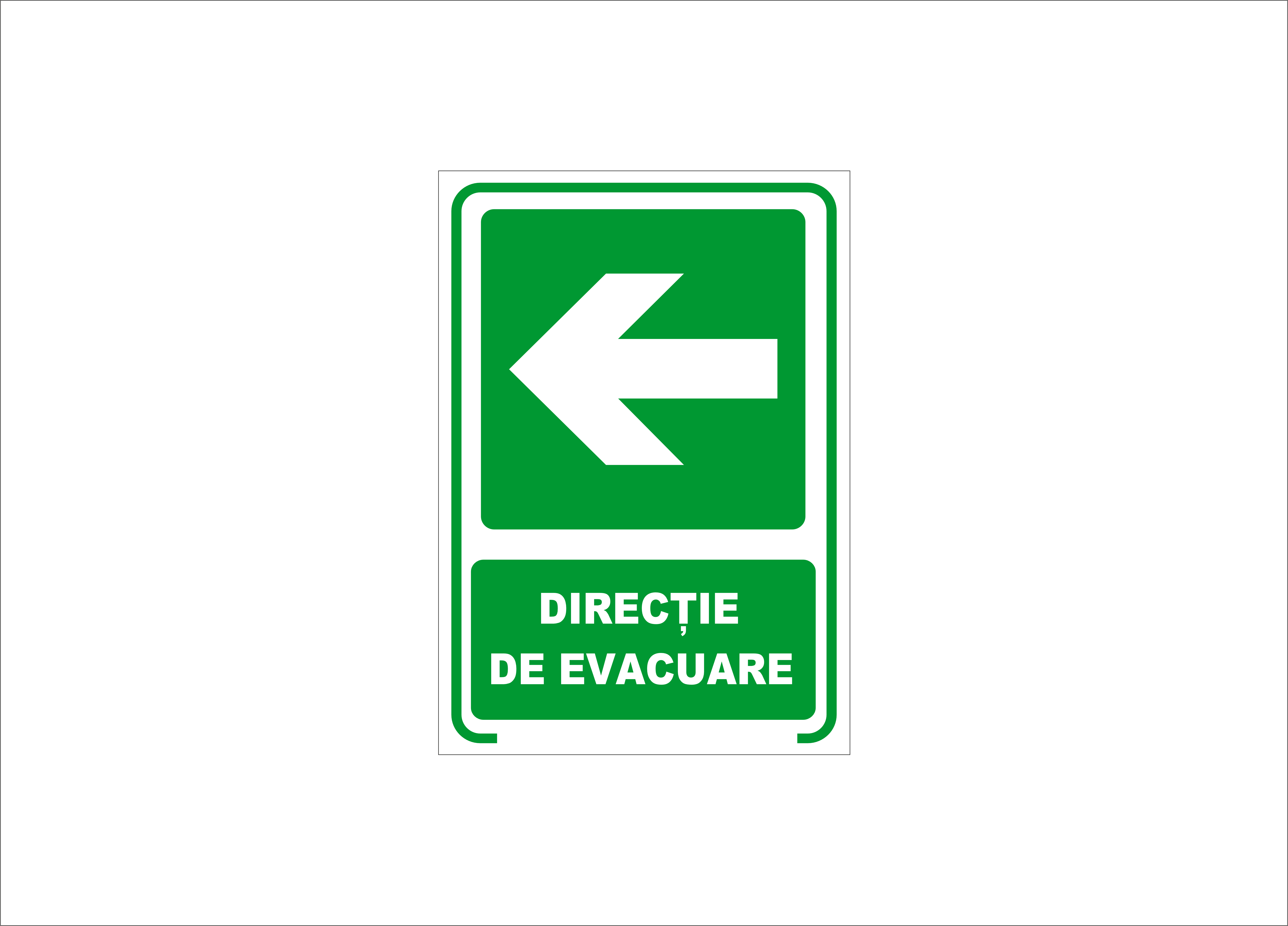 DIRECTIE DE EVACUARE