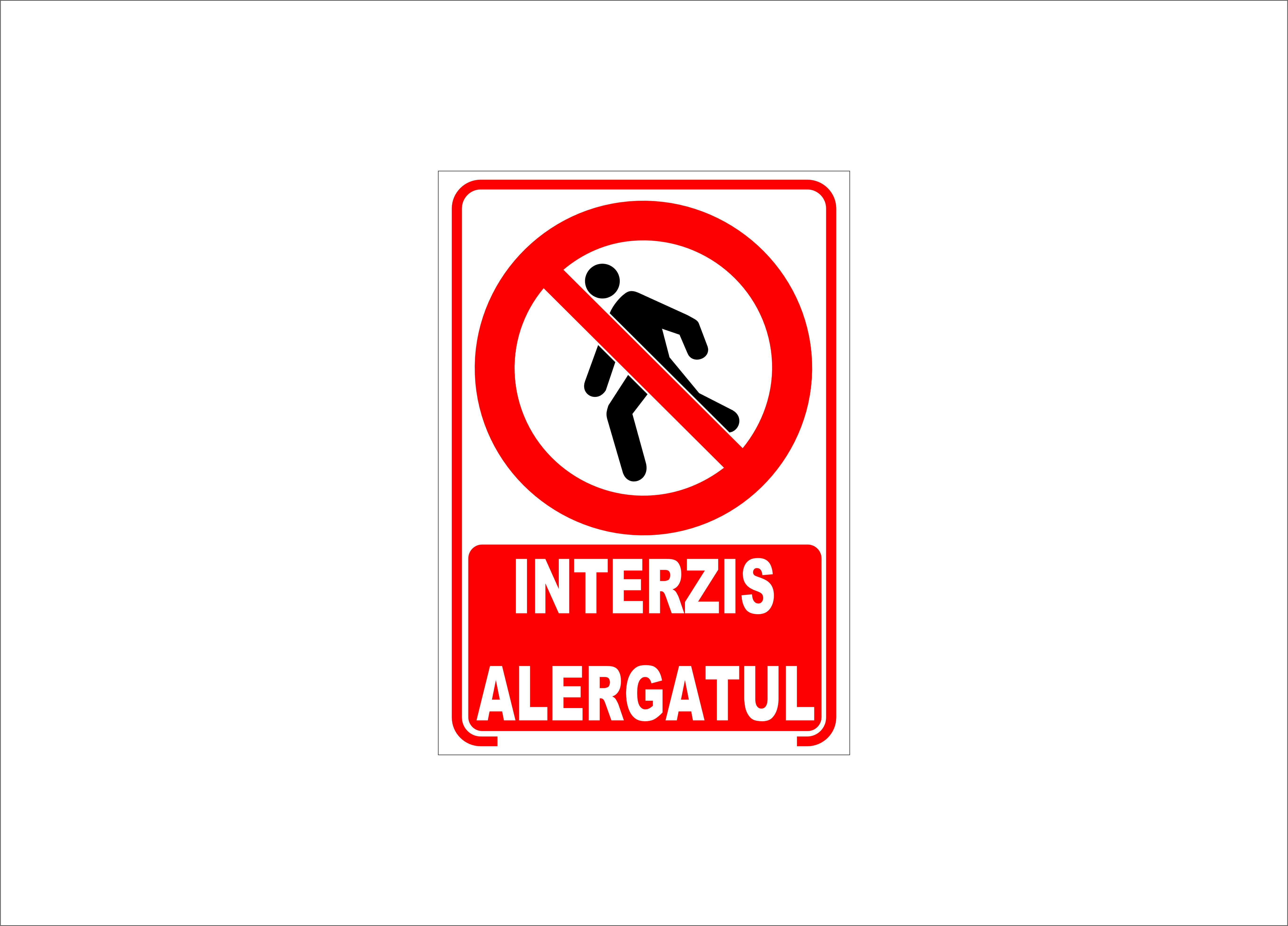 INTERZIS ALERGATUL