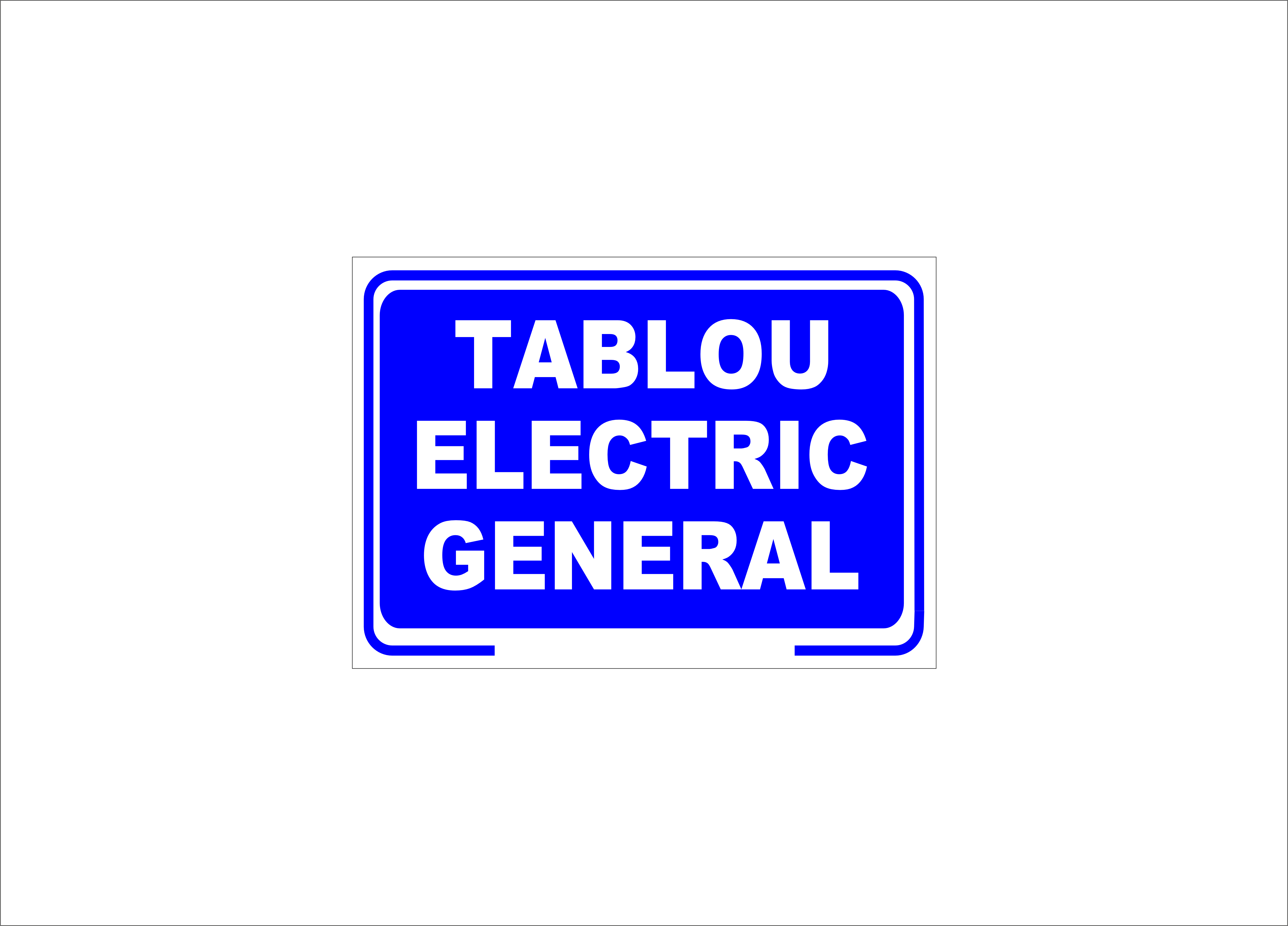 TABLOU ELECTRIC GENERAL