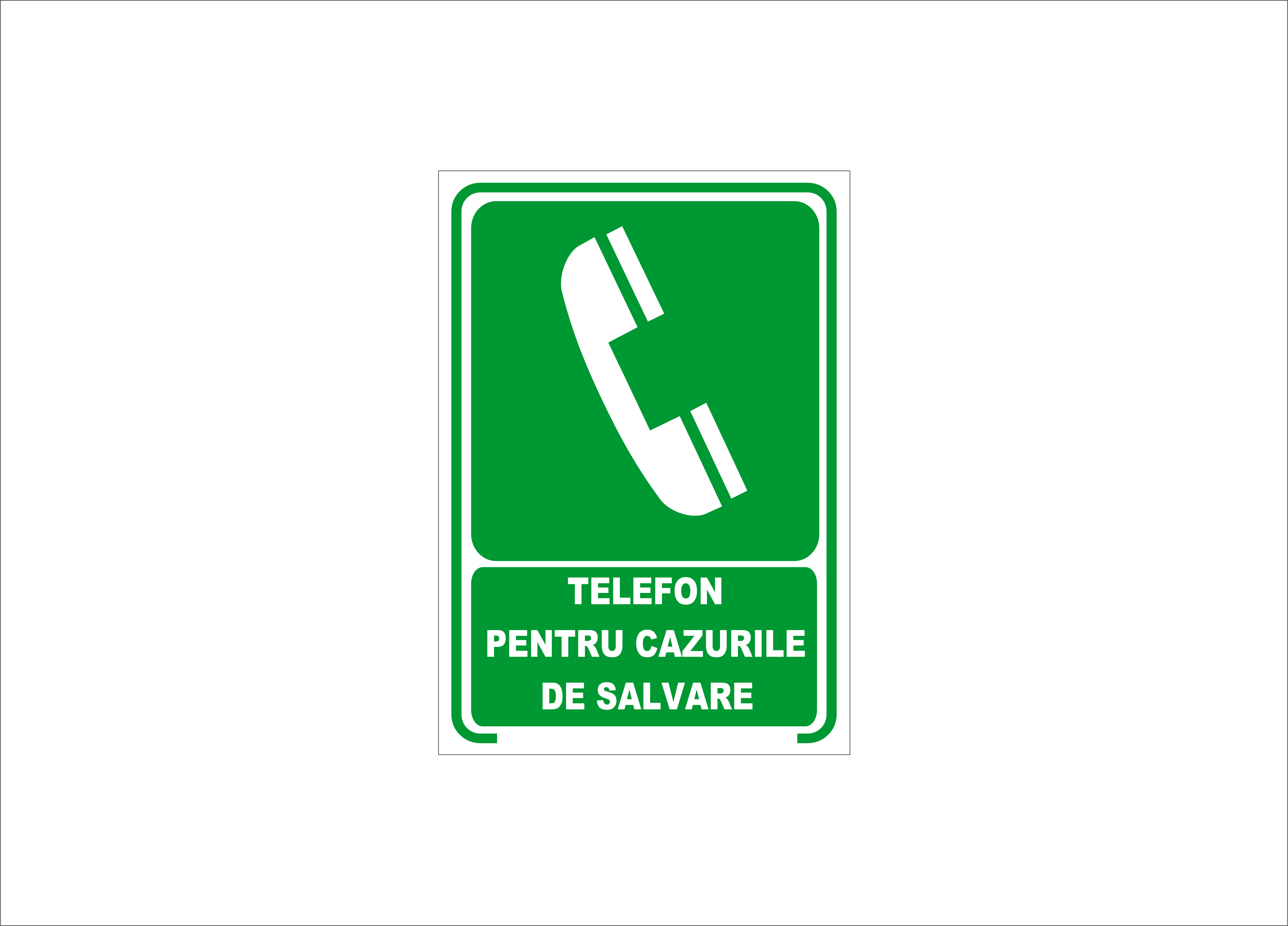 TELEFON PENTRU CAZURILE DE SALVARE